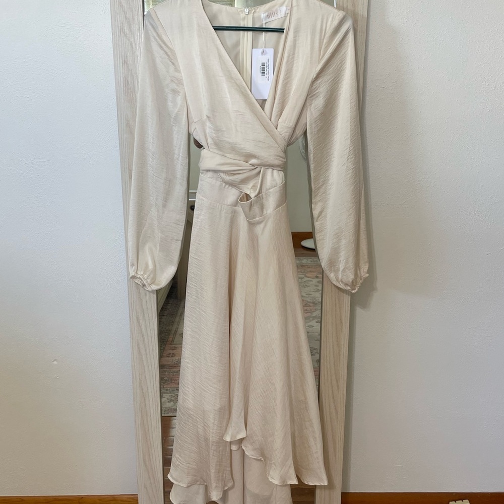 Billy J Starry Nights Satin Dress